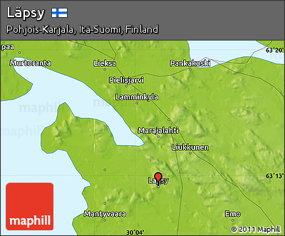 Physical Map of Läpsy