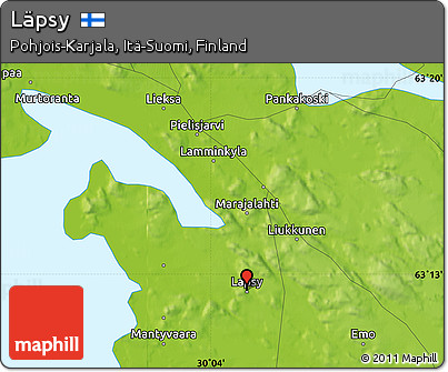 Physical Map of Läpsy