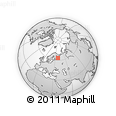 Outline Map of the Area around 63° 21' 9" N, 38° 19' 30" E, rectangular outline
