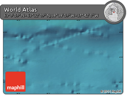 Satellite Map of the Area around 63° 21' 9" N, 38° 10' 29" W