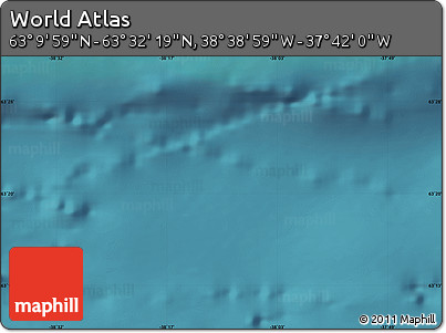 Satellite Map of the Area around 63° 21' 9" N, 38° 10' 29" W