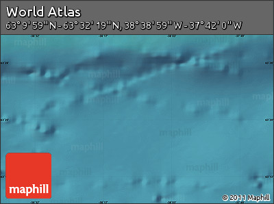 Satellite Map of the Area around 63° 21' 9" N, 38° 10' 29" W