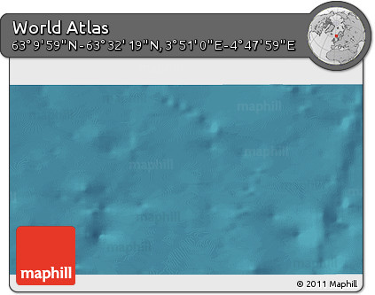 Satellite 3D Map of the Area around 63° 21' 9" N, 4° 19' 30" E
