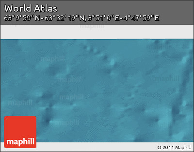 Satellite 3D Map of the Area around 63° 21' 9" N, 4° 19' 30" E