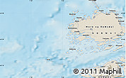 Shaded Relief Map of the area around 63° 21' 9" N, 7° 43' 29" E