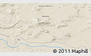 Shaded Relief 3D Map of the area around 63° 41' 4" N, 104° 37' 30" E