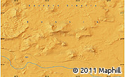 Political Map of the area around 63° 41' 4" N, 104° 37' 30" E