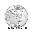 Outline Map of the Area around 63° 41' 4" N, 108° 1' 30" E, rectangular outline