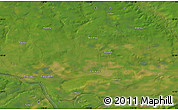 Satellite Map of the area around 63° 41' 4" N, 119° 4' 29" E