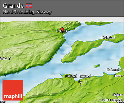 Physical 3D Map of Grande