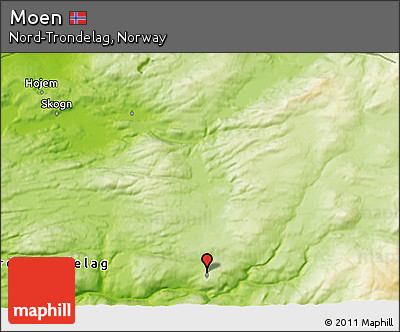 Physical 3D Map of Moen
