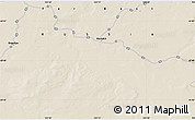 Shaded Relief Map of the area around 63° 41' 4" N, 124° 10' 30" E