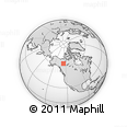Outline Map of the Area around 63° 41' 4" N, 125° 43' 29" W, rectangular outline