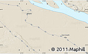 Shaded Relief Map of the area around 63° 41' 4" N, 127° 34' 30" E