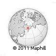 Outline Map of the Area around 63° 41' 4" N, 158° 10' 30" E, rectangular outline