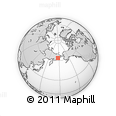 Outline Map of the Area around 63° 41' 4" N, 176° 52' 30" E, rectangular outline