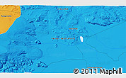 Political 3D Map of the area around 63° 41' 4" N, 18° 37' 30" W
