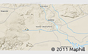 Shaded Relief 3D Map of the area around 63° 41' 4" N, 18° 37' 30" W