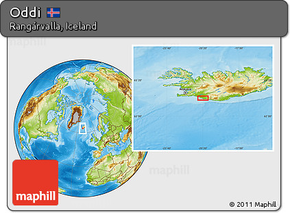 Physical Location Map of Oddi