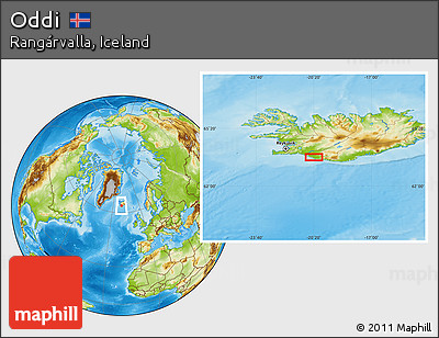 Physical Location Map of Oddi