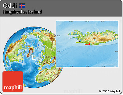 Physical Location Map of Oddi