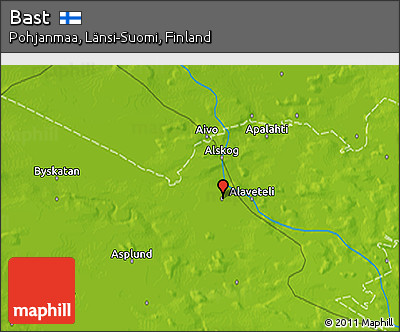 Physical 3D Map of Bast