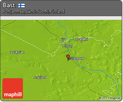 Physical 3D Map of Bast
