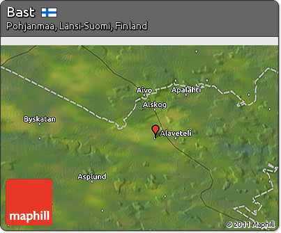 Satellite 3D Map of Bast
