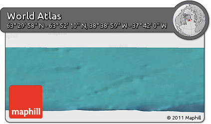 Satellite Panoramic Map of the Area around 63° 41' 4" N, 38° 10' 29" W