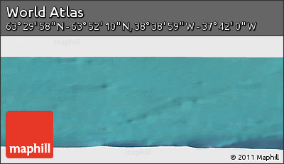 Satellite Panoramic Map of the Area around 63° 41' 4" N, 38° 10' 29" W