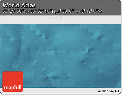 Satellite 3D Map of the Area around 63° 41' 4" N, 4° 10' 30" W