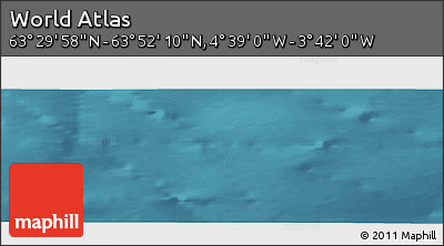 Satellite Panoramic Map of the Area around 63° 41' 4" N, 4° 10' 30" W