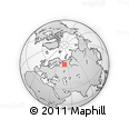 Outline Map of the Area around 63° 41' 4" N, 50° 13' 30" E, rectangular outline