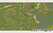 Satellite 3D Map of the area around 63° 41' 4" N, 76° 34' 29" E