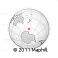 Outline Map of the Area around 63° 27' 47" S, 171° 46' 30" E, rectangular outline