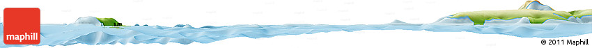 Physical Horizon Map of the Area around 63° 47' 40" S, 61° 7' 30" W