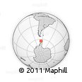 Outline Map of the Area around 63° 47' 40" S, 66° 13' 29" W, rectangular outline