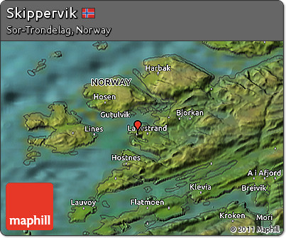 Satellite 3D Map of Skippervik