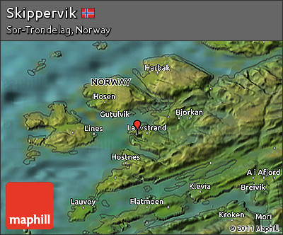 Satellite 3D Map of Skippervik