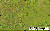 Satellite Map of the area around 64° 0' 52" N, 113° 58' 29" E