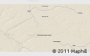 Shaded Relief 3D Map of the area around 64° 0' 52" N, 119° 55' 30" E