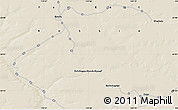 Shaded Relief Map of the area around 64° 0' 52" N, 119° 55' 30" E