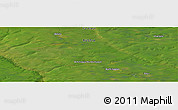 Satellite Panoramic Map of the area around 64° 0' 52" N, 119° 55' 30" E