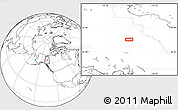 Blank Location Map of the area around 64° 0' 52" N, 134° 13' 29" W