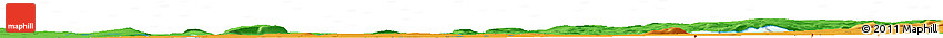 Political Horizon Map of the Area around 64° 0' 52" N, 20° 19' 30" W