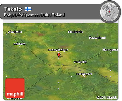 Satellite 3D Map of Takalo