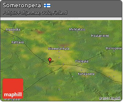 Satellite 3D Map of Someronperä