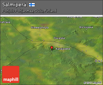 Satellite 3D Map of Salmiperä