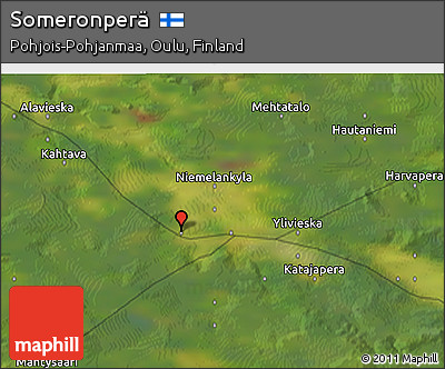 Satellite 3D Map of Someronperä