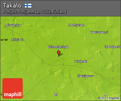 Physical Map of Takalo